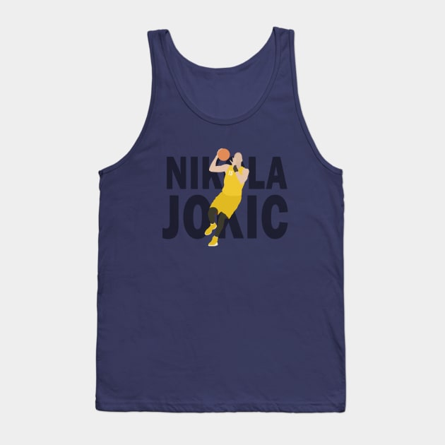 Nikola Jokic Tank Top by valentinahramov